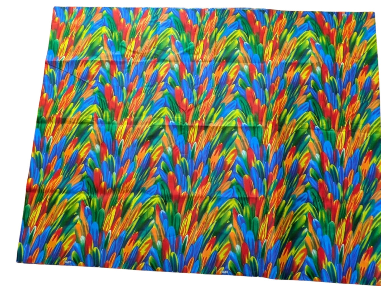 Tissu wax peinture