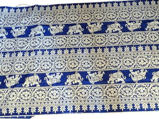 Tissu wax éléphants