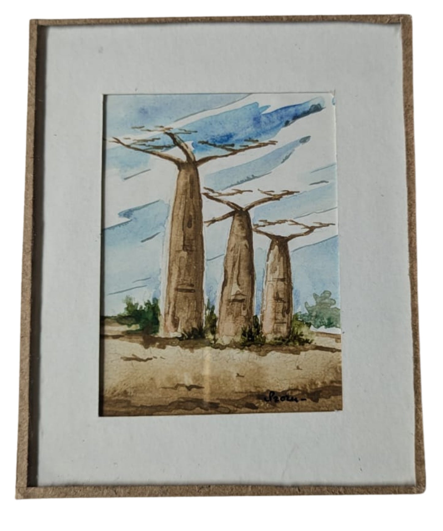 Aquarelles plusieurs modèles