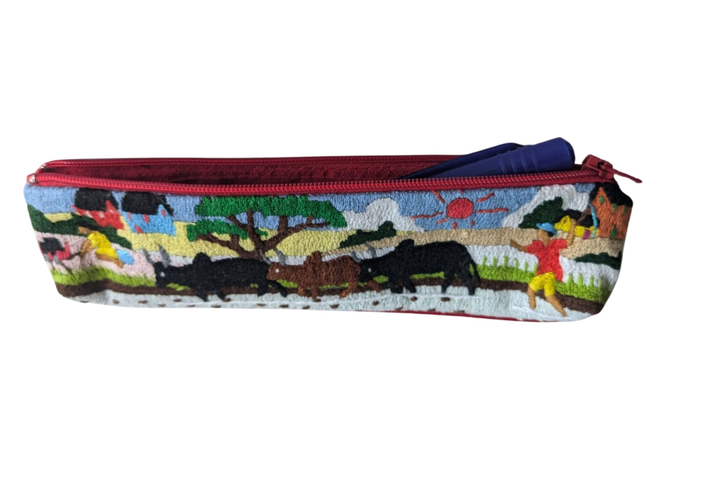 Trousse brodée T18