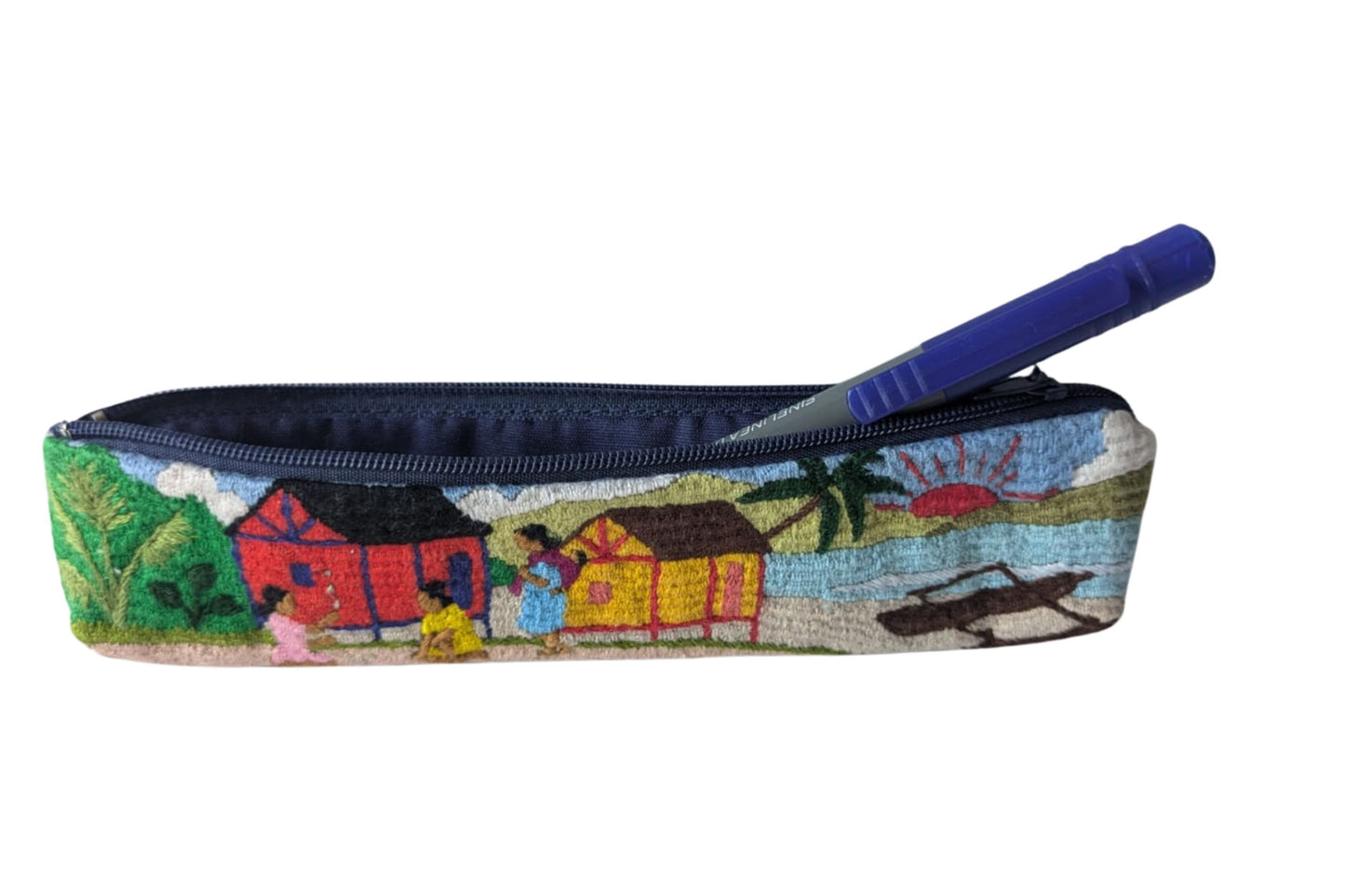 Trousse brodée T19
