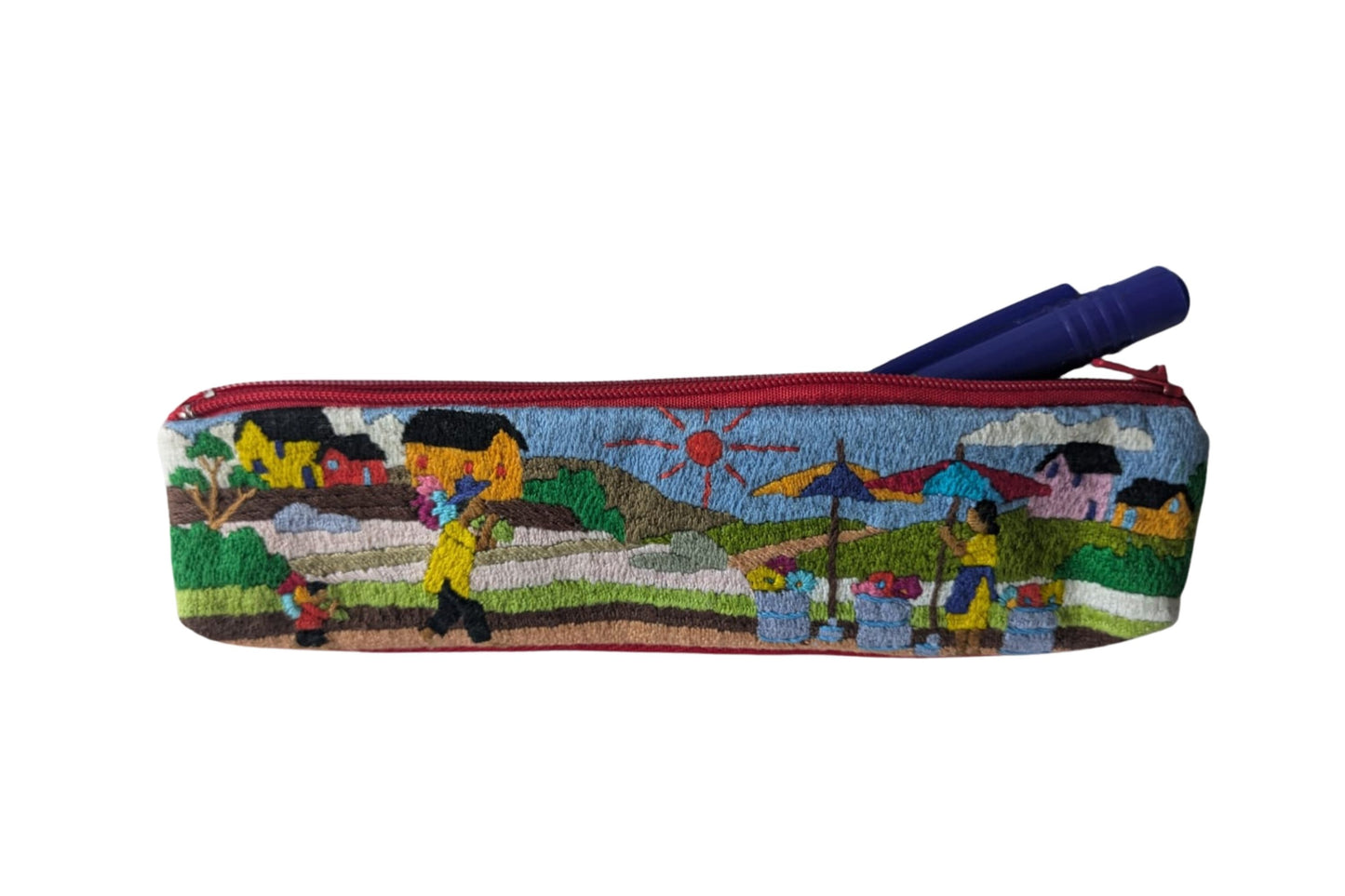 Trousse brodée T20