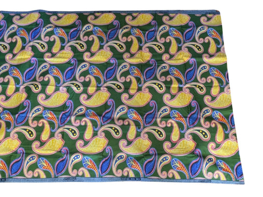 Tissu wax kaki