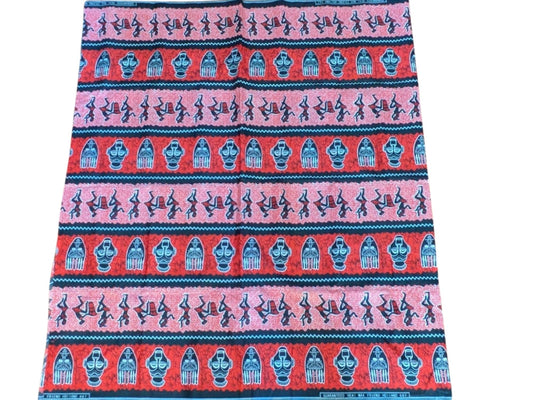 Tissu wax danse