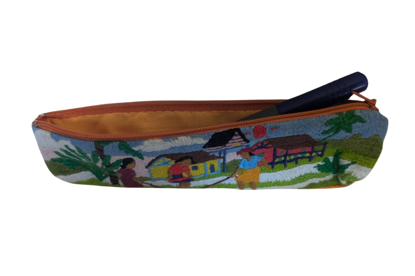 Trousse brodée T21