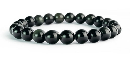 Bracelet Obsidienne