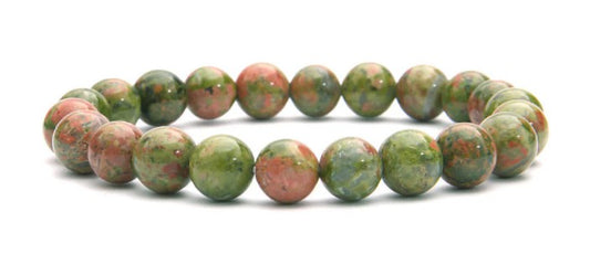 Bracelet Unakite 8mm